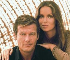 Roger Moore and Barbara Bach