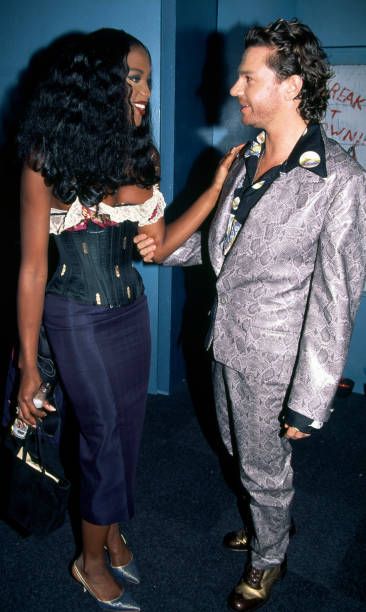 Naomi Campbell and Michael Hutchence - The MTV Europe Music Awards 1994