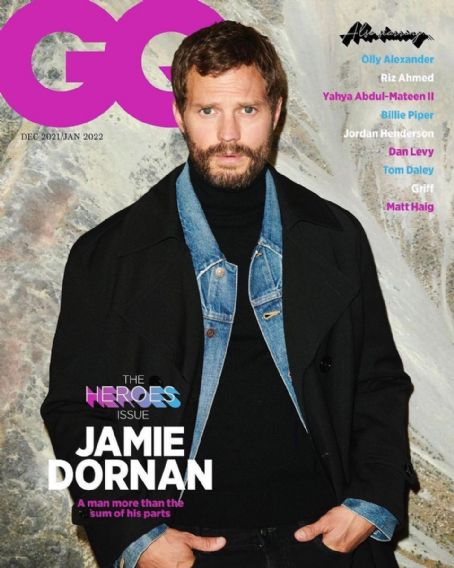 Jamie Dornan - GQ Magazine Cover [United Kingdom] (December 2021)