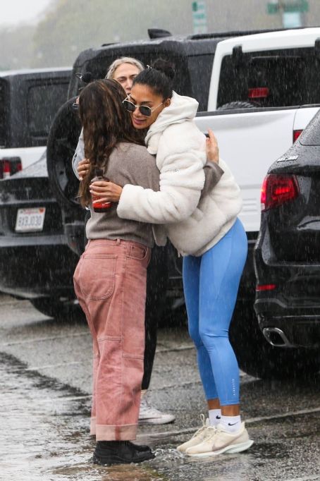 Nicole Scherzinger – With Thom Evans seen while visiting Nicole’s stylist in Beverly Hills