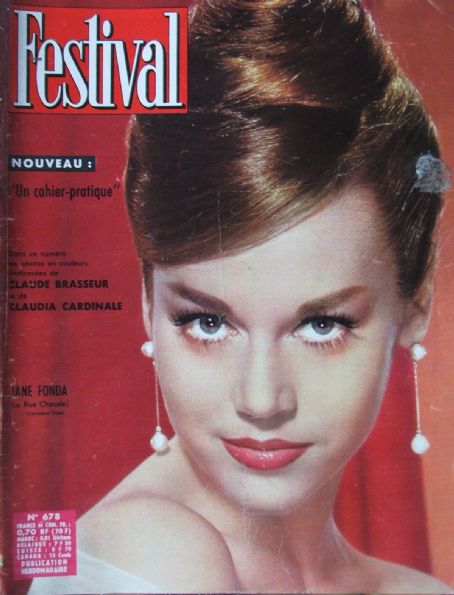 Jane Fonda, Festival Magazine 26 June 1962 Cover Photo - France