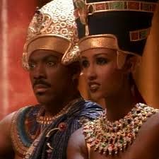 Eddie Murphy and Iman