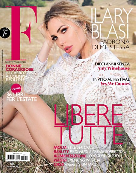 Ilary Blasi - F Magazine Cover [Italy] (27 July 2021)