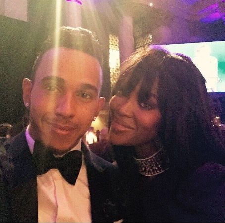 Lewis Hamilton takes selfie with Naomi Campbell at New York Fashion Week as F1 champion enjoys time away from the track