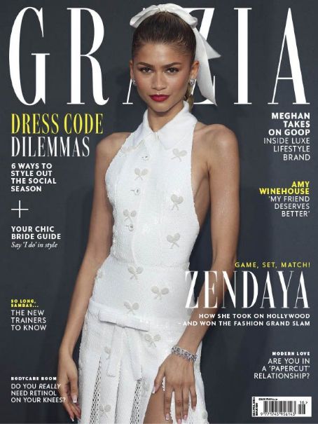 Zendaya, Grazia Magazine 29 April 2024 Cover Photo - United Kingdom