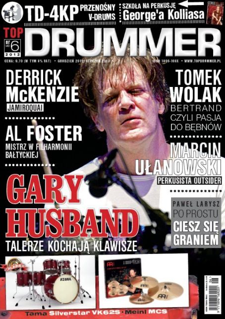 Gary Husband - Top Drummer Magazine Cover [Poland] (June 2012)