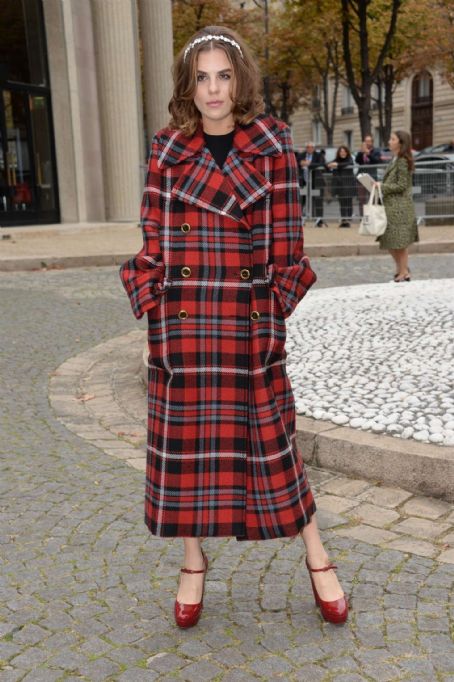 Morgane Polanski – Miu Miu Fashion Show in Paris