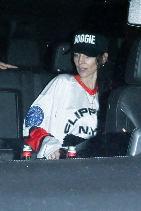Liberty Ross – Leaves after the Rams win Super Bowl LVI at SoFi Stadium in Inglewood