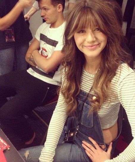 Louis Tomlinson and Eleanor Calder