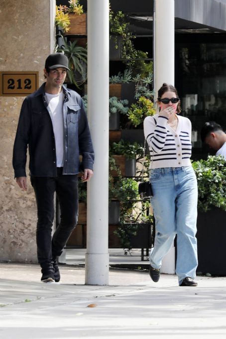 Ashley Benson – Enjoys a lunch date with fiance Brandon Davis at Sugarfish in Beverly Hills