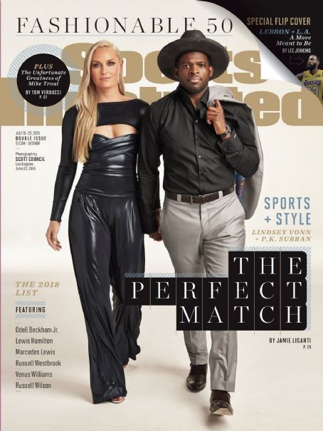 Lindsey Vonn - Sports Illustrated Magazine Cover [United States] (16 July 2018)