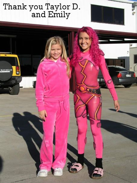 Taylor dooley, who played the original lavagirl, did dust off her lava suit...