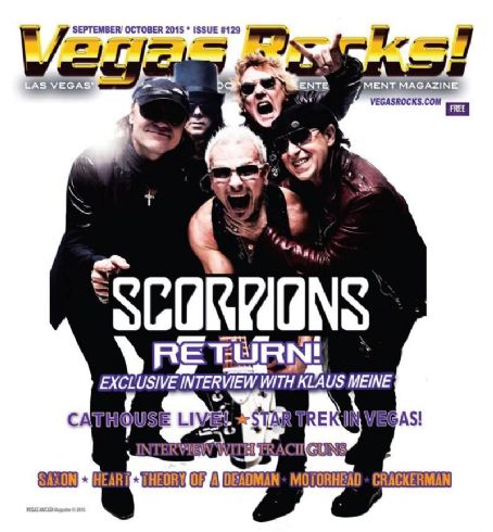 Matthias Jabs, Michael Schenker - Vegas Rocks Magazine Cover [United States] (September 2015)
