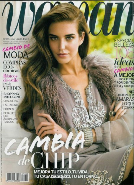 Clara Alonso, Woman Magazine October 2009 Cover Photo - Spain