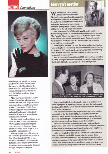 Glynis Johns - Yours Retro Magazine Pictorial [United Kingdom] (March 2022)