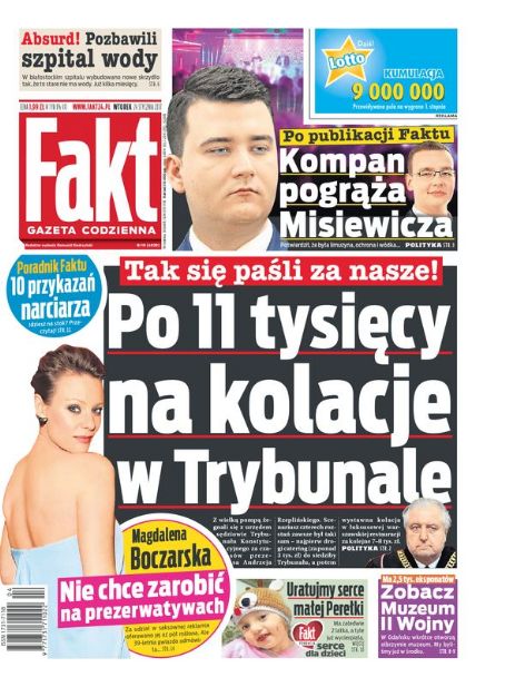Magdalena Boczarska - Fakt Magazine Cover [Poland] (24 January 2017)
