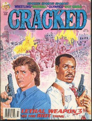 Mel Gibson - Cracked Magazine [United States] (October 1992)
