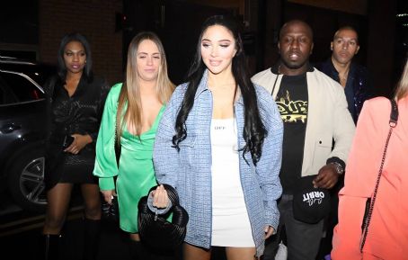 Tulisa Contostavlos – Arrives at MNKY HSE Manchester