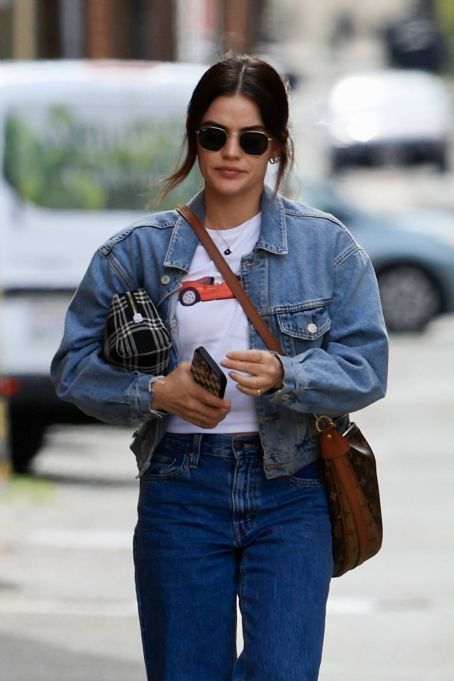 Lucy Hale – Heading to a meeting in Los Angeles