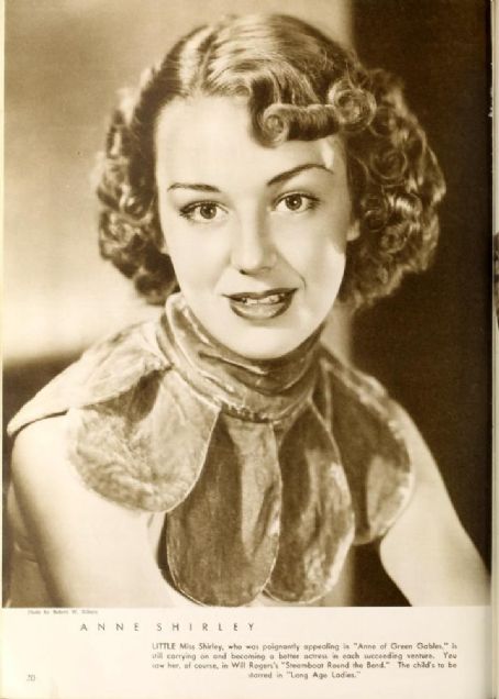Anne Shirley - Picture Play Magazine Pictorial [United States] (December 1935)