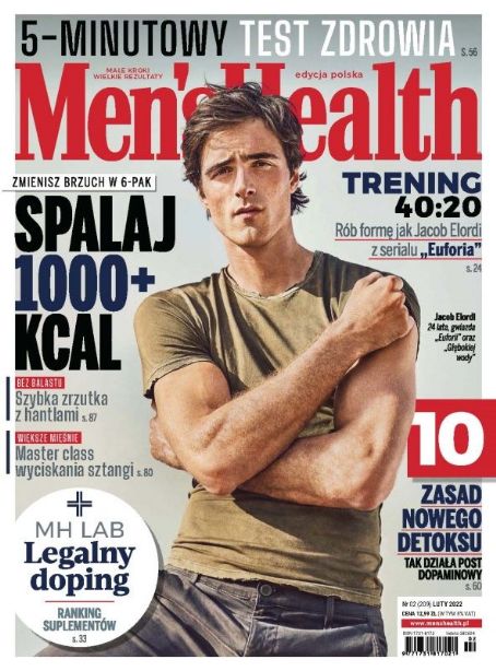 Jacob Elordi - Men's Health Magazine Cover [Poland] (February 2022)