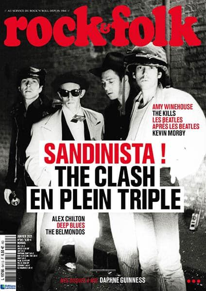 The Clash - Rock & Folk Magazine Cover [France] (January 2021)