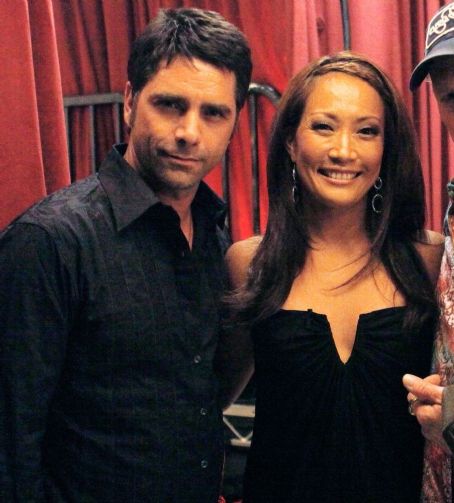 John Stamos and Carrie Ann Inaba