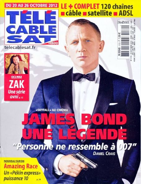 Daniel Craig - Télé Cable Satellite Magazine Cover [France] (20 October 2012)
