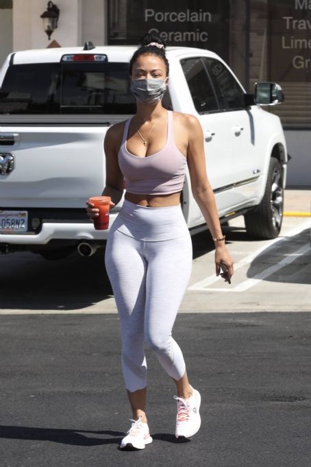 Draya Michele in Tights Out in Woodland Hills FamousFix post