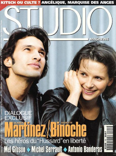 Olivier Martinez, Juliette Binoche, Olivier Martinez and Juliette