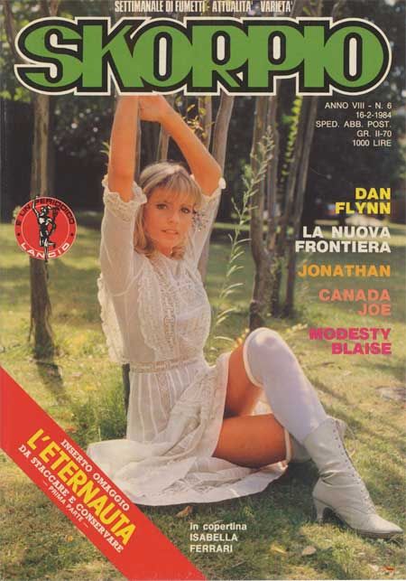 Isabella Ferrari - Skorpio Magazine Cover [Italy] (16 February 1984)