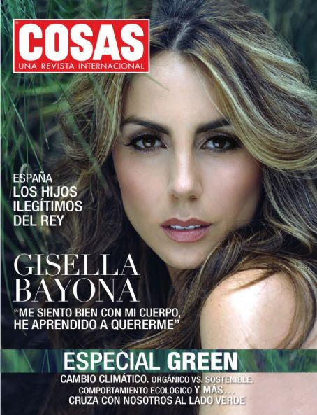 Gisella Bayona, Cosas Magazine July 2012 Cover Photo - Ecuador