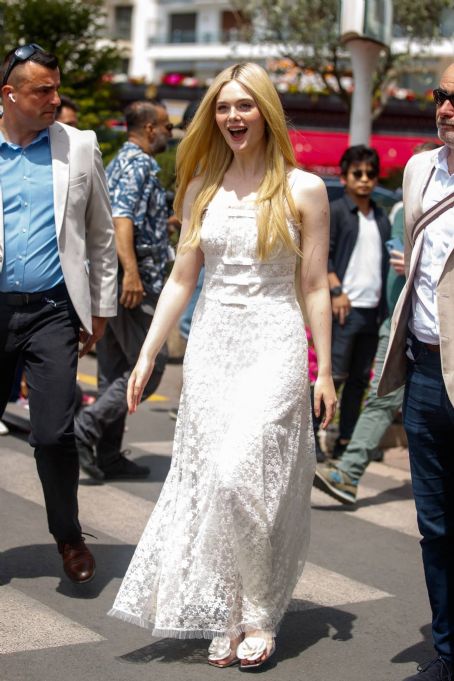 Elle Fanning – Photographed at the Hotel Martinez during Cannes Film Festival 2023