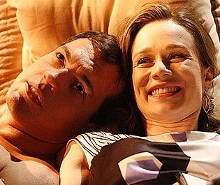 Mariana Ximenes and Daniel Boaventura