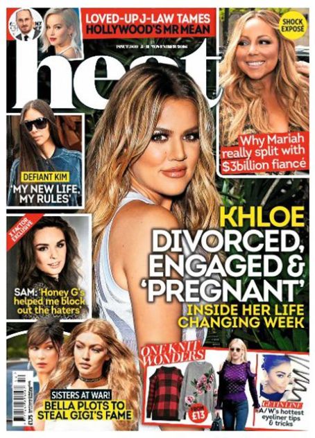 Khloé Kardashian - Heat Magazine Cover [United Kingdom] (5 November 2016)