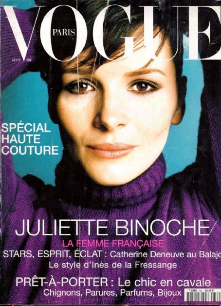 Juliette Binoche Magazine Cover Photos - List of magazine covers ...