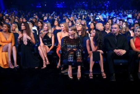 Selena Gomez in the audience at the 2015 MTV Video Music Awards at Microsoft Theater on August 30, 2015 in Los Angeles, California