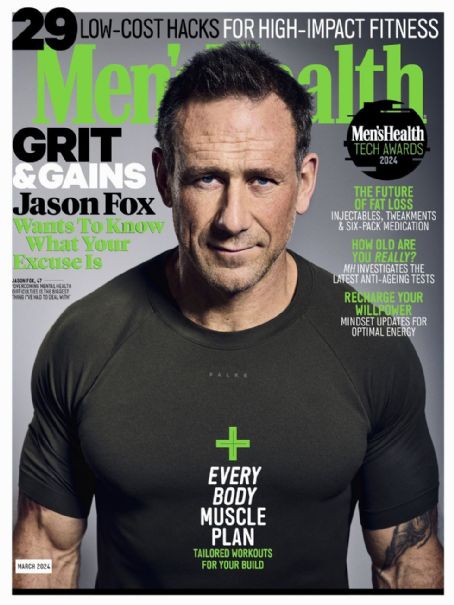 Jason Fox Men S Health Magazine March 2024 Cover Photo United Kingdom