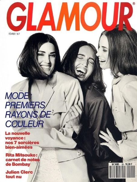 Christy Turlington, Yasmin Le Bon, Gail Elliott, Glamour Magazine ...