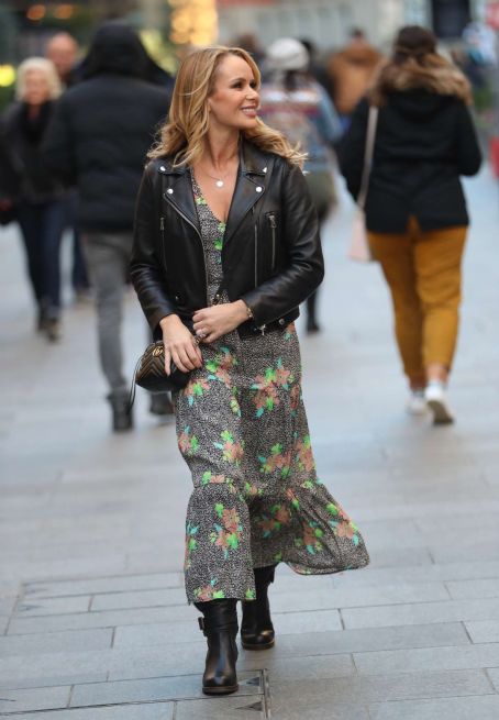Amanda Holden – Leaving Heart Radio Show in London | Amanda Holden