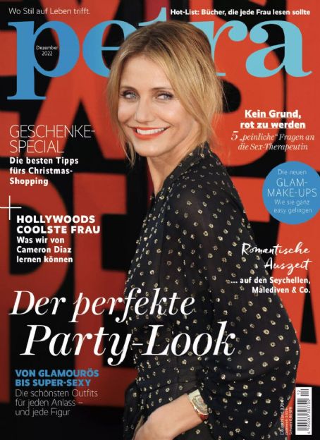 Cameron Diaz - Petra Magazine Cover [Germany] (December 2022)