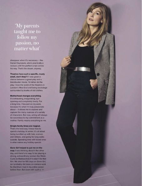 Rosamund Pike - Woman & Home Magazine Pictorial [South Africa] (June