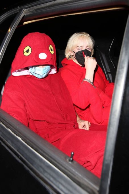 Billie Eilish – Seenleaving Doja Cat’s birthday party in West Hollywood