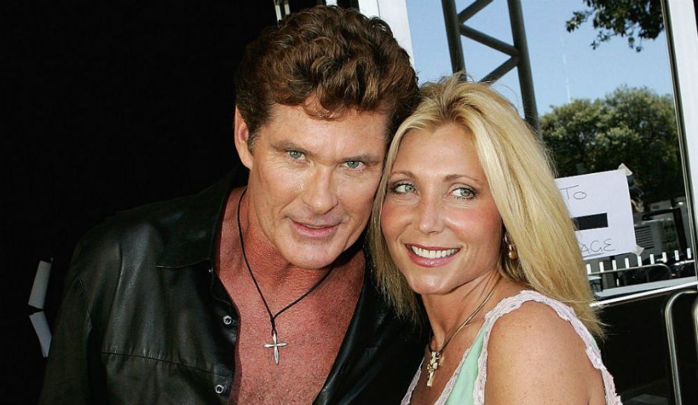 David Hasselhoff and Pamela Bach - FamousFix