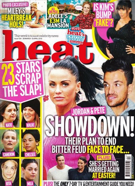 Katie Price - Heat Magazine Cover [United Kingdom] (30 March 2013)