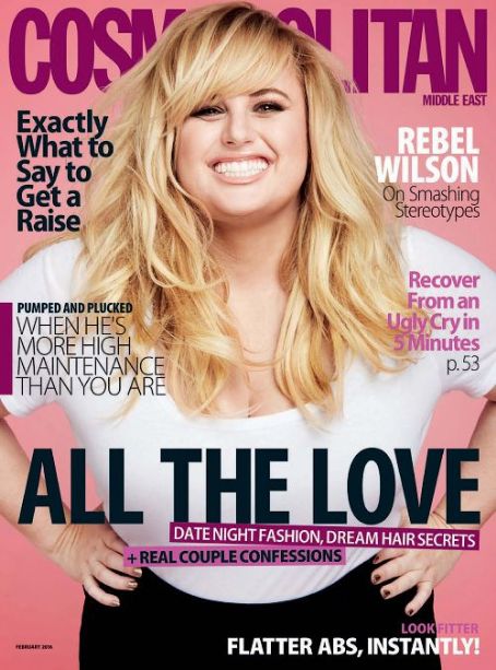 Rebel Wilson - Cosmopolitan Magazine Cover [United Arab Emirates] (February 2016)
