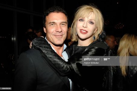 Courtney Love and André Balazs