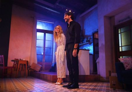 Lily Collins – Performance of ‘Barcelona’ at The Duke Of York’s Theatre