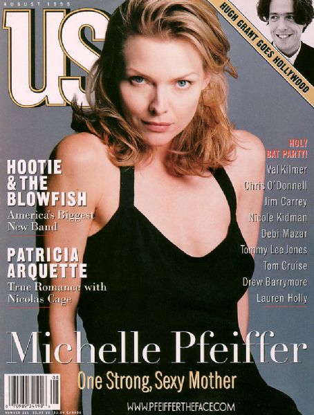 Michelle Pfeiffer, US Weekly Magazine August 1995 Cover Photo - United ...