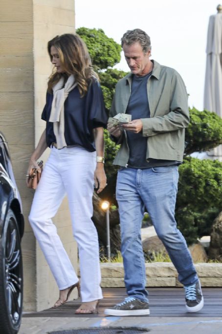 Cindy Crawford and Rande Gerber Leaves Nobu in Malibu